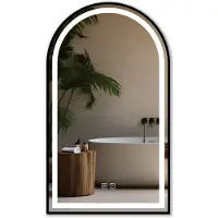 REA LED SEINÄPEILI 60x100cm DASH BLACK