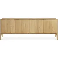 Ethnicraft PI Sideboard Tammi, 4 ovea