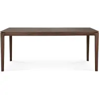 Ethnicraft , Bok Ruokapöytä 90x180 cm Ruskeaksi lakattu teak