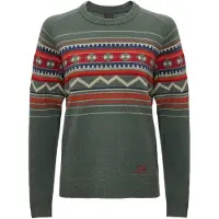 Elevenate Women's Fionnay Knit Gray Green Pitkähihaiset paidat M