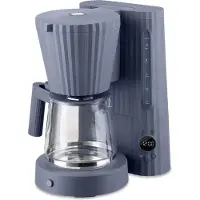Alessi Plissé kahvinkeitin, harmaa