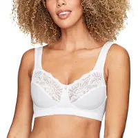 Swegmark Support Soft Bra - White - 100 E