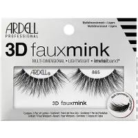 Ardell 3D Faux Mink Lashes 865 - Kevyet uudelleenkδytettδvδt Wispy tekoripset luovat dramaattisen luonnollisen lookin 1 pari