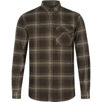 Seeland Glen Flannel Shirt Men Pine Green Check 2XL