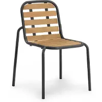 Normann Copenhagen Vig Robinia tuoli Black