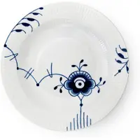 Royal Copenhagen - Blue Fluted Mega Syvä Lautanen 27 cm
