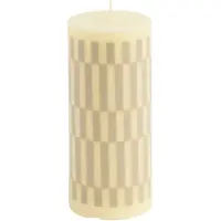 HAY Column kynttilä small, cream/sand