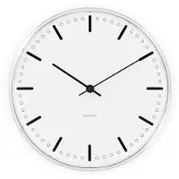 Arne Jacobsen AJ City Hall seinäkello, 29 cm