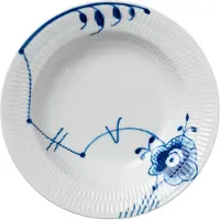 Royal Copenhagen - Blue Fluted Mega Syvä lautanen 21 cm kuvio 6