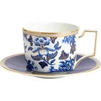 Wedgwood - Hibiscus Teekuppi ja Aluslautanen 22 cl