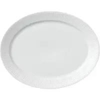 Royal Copenhagen - White Fluted Vati ovaali 35 cm
