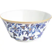 Wedgwood Hibiscus kulho valkoinen-sininen