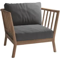 Skagerak , Tradition Nojatuoli Charcoal / Teak