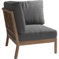 Skagerak Tradition kulmamoduuli Charcoal/Teak