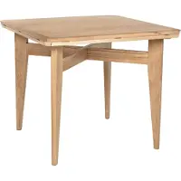 Gubi B-Table ruokapöytä Oak matt lacqured