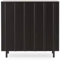 Normann Copenhagen Rib kaappi, 98,5 cm, musta