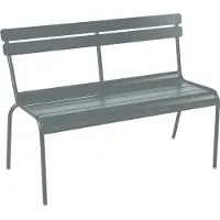 Fermob Luxembourg 2-istuttava sohva Storm Grey