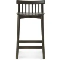 Normann Copenhagen - Pind Barstool 65 cm Brown Stained Ash - Baarituolit & baarijakkarat - Simon Legald - Puun värinen - Puu