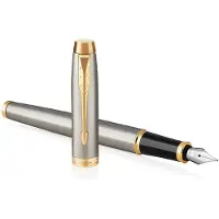 Parker IM Brushed/Gold Reservoar Fine