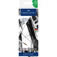 Faber-Castell Goldfaber Aqua Dual Marker 6-setti Shades of grey