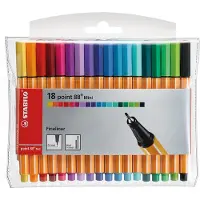 Stabilo Point 88 Mini Fineliner 18 kpl