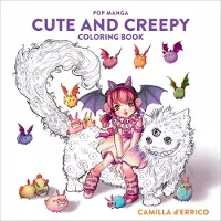 Books Pop Manga: Cute and Creepy Coloring Book