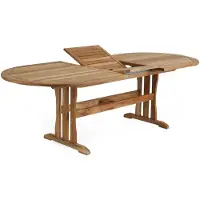 Brafab , Melbourne ruokapöytä 100x190-240 cm teak