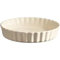 Emile Henry - Piirakkavuoka 24,5 cm 1,15 L Creme