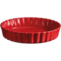 Emile Henry - Piirakkavuoka 24 cm Punainen