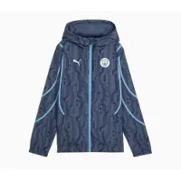 Puma Manchester City Takki Pre Match Woven Anthem - Mustansininen/sininen Nainen - , koko X-Large