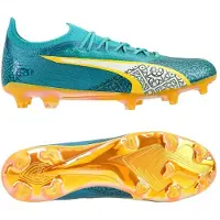 Puma X Unisport Ultra Ultimate FG/AG Dream Factory - Syvä Aqua/Alppilumi/Tangeriini LIMITED EDITION, koko 40