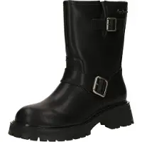 Pepe Jeans for woman. PLS50567 Kane Forest Leather Boots black (38), 3 to 5 cm, Zip, Casual