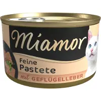Miamor 24x85g Pâté siipikarjanmaksa kissan märkäruoka