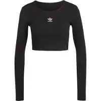 Adidas Originals Essentials Ribbed Crop Pitkähihainen Paita