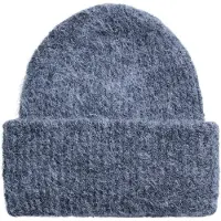 Pieces Pcbera Alpaca Blend Hood Noos Bc - Grey - ONE SIZE