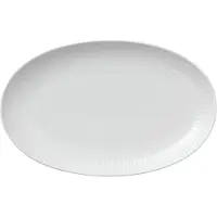 Royal Copenhagen - White Fluted Vati ovaali 23,5 cm