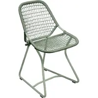 Fermob - Sixties Chair - Cactus - Ulkona käytettävät ruokailutuolit - Frédéric Sofia - Vihreä - Metalli/Synteettinen