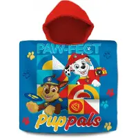 K-KIDS PAW PATROL Kylpyponcho, puuvillaa, 60 x 120 cm