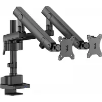 MaxMount SLIM V2-teline USB 3.0 Hub -toiminnolla - 2 Näyttöä