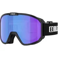 Bliz Rave - Light Orange w Blue multi Matt Black