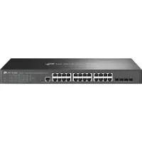 TP-LINK Omada SG3428, Hallittu, L2/L3, Gigabit Ethernet (10/100/1000), Telineasennus, 1U (SG3428(UN))