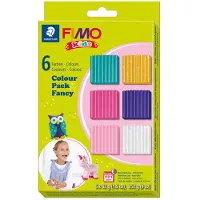 Fimo - Fimo Kids -sarja 6 väriä tytöille 8032.02