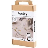 Creotime Starter Craft Kit Jewellery Classic Beads Helmiä Rannekoruille