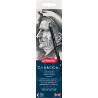 Derwent Charcoal 6 kpl hiilikynä