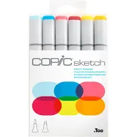 Copic Sketch 6 kpl Perfect Primaries