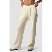 ICANIWILL Soft Knit Oversized Pants Cream