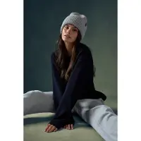 ICANIWILL Soft Knit Oversized Crewneck Navy