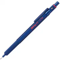 Rotring 600, 0,7 mm, HB, Kahdeksankulmainen, Sininen, Metalli, Metalli (2114267)