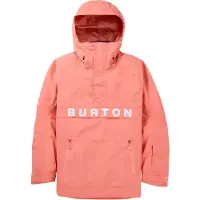 Burton Men's Frostner Anorak Peach Echo Laskettelutakit vuorettomat M