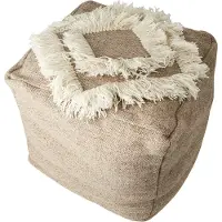 Affari of Sweden MINNA pouf beige/norsunluu